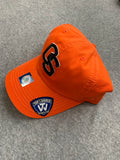 Orange Oregon State Hat With "OS"