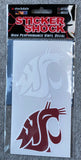 Two Pack Coug Logo Decal
