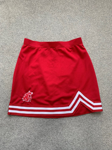 Ladies Crimson Cheer Skirt