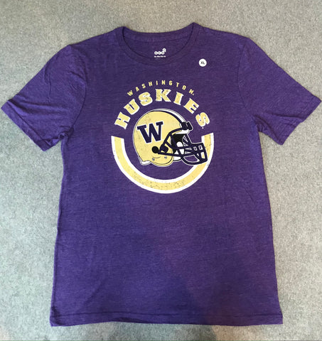 Youth Purple UW Short Sleeve T-shirt