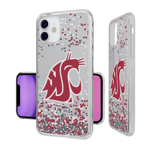 Cougars iPhone 11 Clear Confetti Case