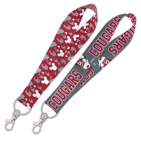 DOUBLE SIDED MICKEY MOUSE FOOTBALL LANYARD
