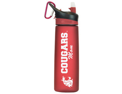24OZ FROSTED SPORT BOTTLE COUGARS MOM