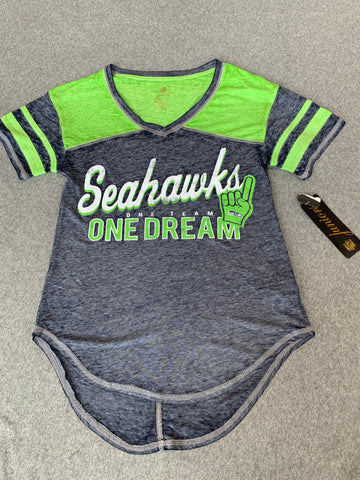 Ladies Seahawks One Dream Short Sleeve Tee