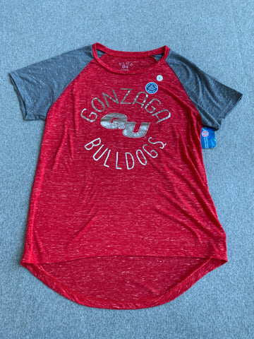 Ladies Gonzaga Bulldogs Red Shirt