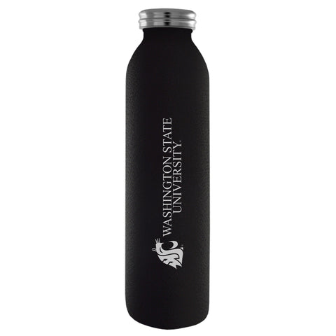 Black 20oz Washington State University Water Bottle