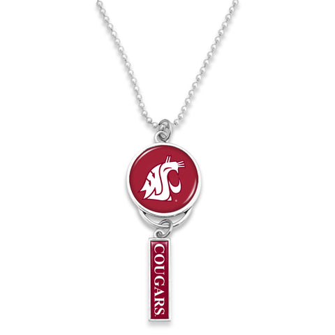Crimson Cougars RearView Mirror Charm