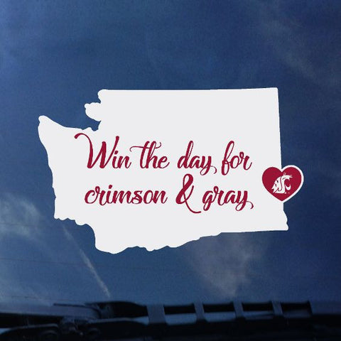 Win the Day Decal