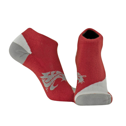 TCK Ankle WSU Crimson Socks