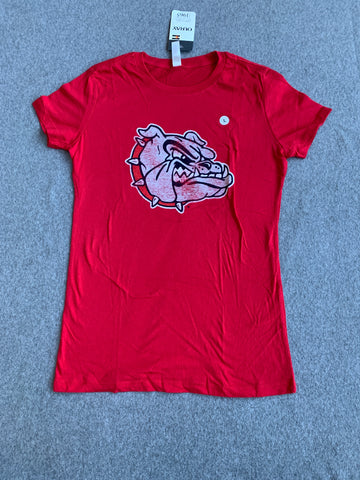 Youth Red Gonzaga Tee Shirt