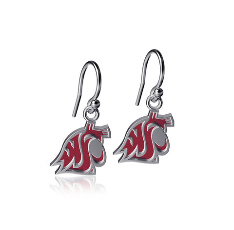 Washington State Cougars Dangle Earrings