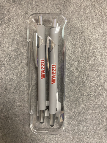 Gray Wazzu 2-Pack Pens