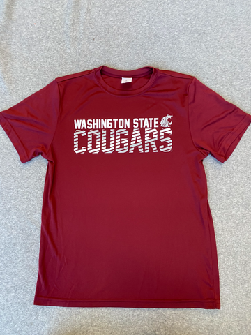 Youth Crimson WSU Athletic Shirt