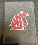 Gray with Crimson Cougar Logo Folio