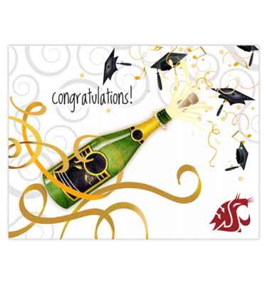WSU Congratulations Grad Card