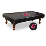 9 FT Black WSU Pool Table Cover