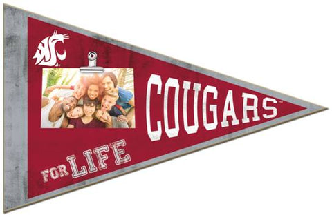 WSU Pennant Clip-It Picture Holder