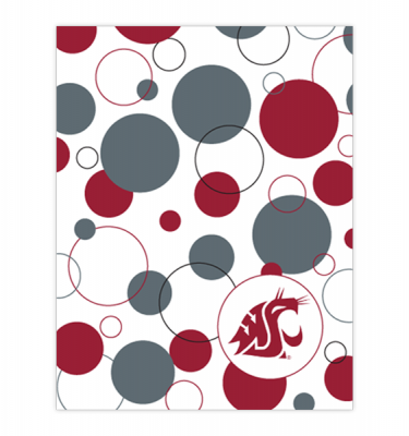 WSU Card with Circle Theme