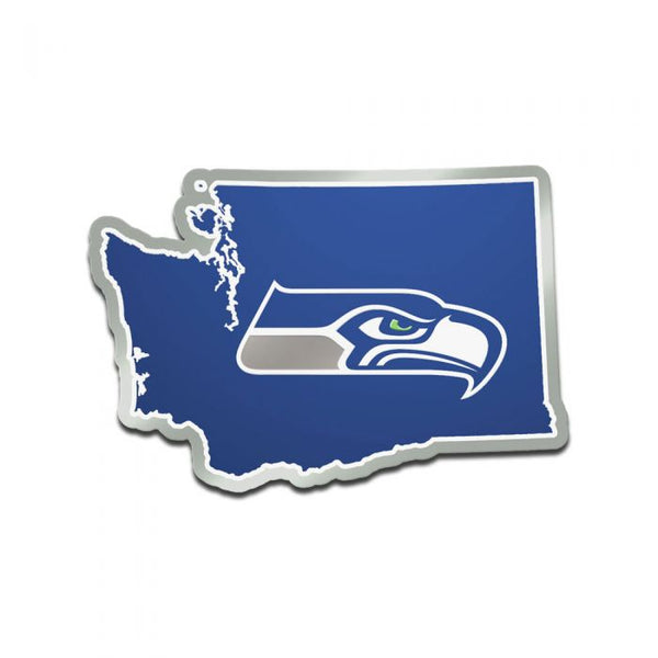SEATTLE SEAHAWKS STATE ACRYLIC AUTO EMBLEM – Cougarwear