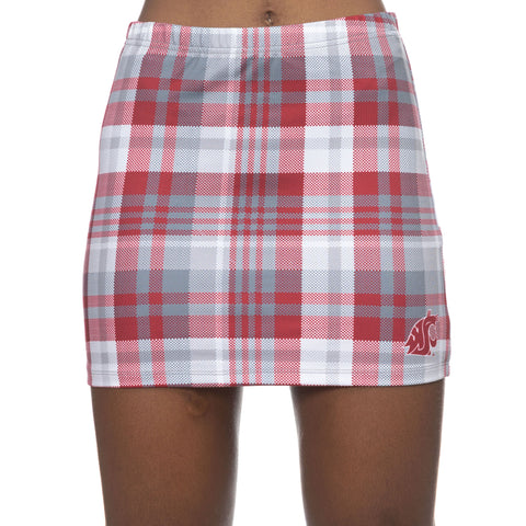 Zoozatz Ladies Checkered Pencil Skirt
