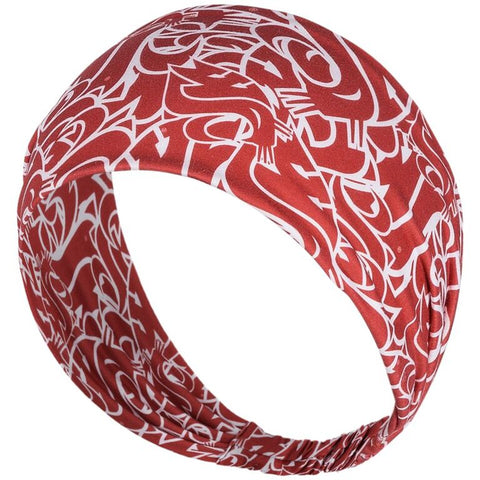 WSU Cougar Crimson and White Headband