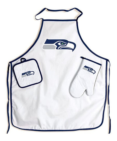 Seattle Seahawks White Barbeque Set